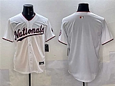 Men's Washington Nationals Blank White Limited Stitched Jersey,baseball caps,new era cap wholesale,wholesale hats